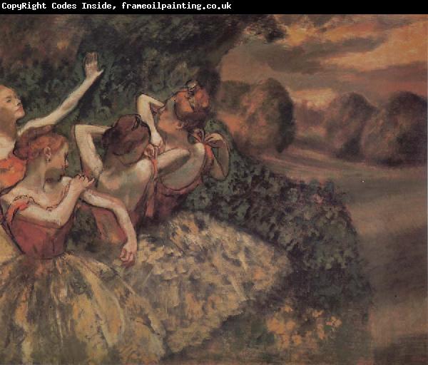 Edgar Degas Quatre Danseuses